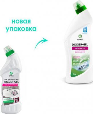 Специальное чистящее средство Digger-Gel, 7100_10810, для канализационных труб, 750 мл – фото 17