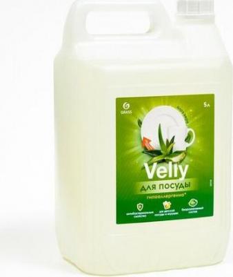Средство для мытья посуды Velly Sensitive Алоэ Вера, 5л – фото 12