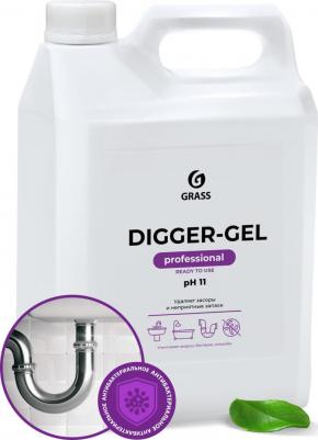 Средство для прочистки труб Digger Gel гель 5 л – фото 5