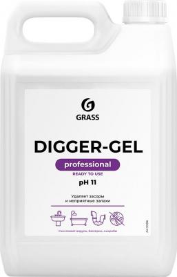 Средство для прочистки труб Digger Gel гель 5 л – фото 14