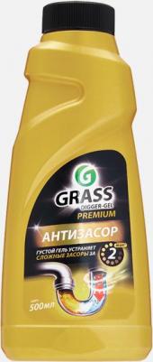 Средство щелочное для прочистки канализационных труб "DIGGER-GEL" Premium 2 шт