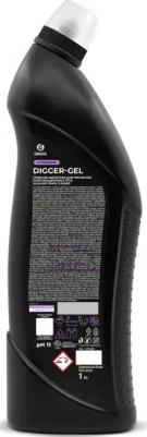 Средство щелочное для прочистки канализационных труб Digger-gel Professional, 1 л – фото 8