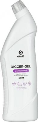 Средство щелочное для прочистки канализационных труб Digger-gel Professional, 1 л – фото 16