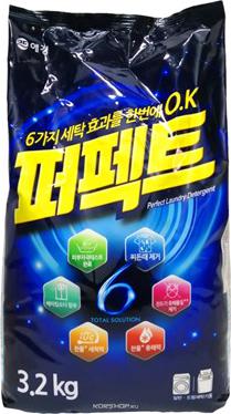 Порошок стиральный универсальный Perfect Multi Solution для цветного и белого белья 3.2 кг – фото 5