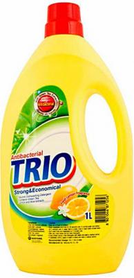 Trio Lemon Средство для мытья посуды Лимон 1кг – фото 1