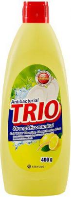 Trio Lemon Средство для мытья посуды Лимон 1кг – фото 2