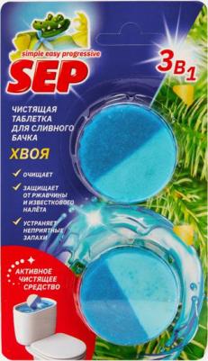 Чистящее средство для туалета Чистящая таблетка для унитаза SEP Хвоя 2.0