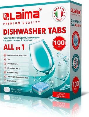 Таблетки для посудомоечных машин Premium Quality All in 1 100шт 607609