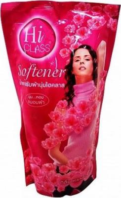 Hi Class Softener Hana Pinke Кондиционер для белья, мягкая упаковка, 500 мл – фото 1