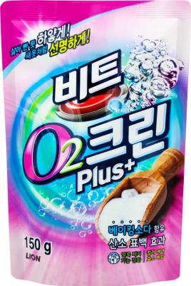 Концентрированный кислородный пятновыводитель Clean Plus, 150 гр – фото 3