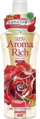 Кондиционер для белья длительного действия Aroma Rich Diana с богатым ароматом натуральных масел, 520 мл – фото 1