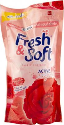 Кондиционер для белья Essence Fresh & Soft Red Rose Softener, 600 мл – фото 5