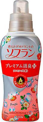 кондиционер для белья SOFLAN натуральный аромат цветочного мыла 550 мл – фото 3