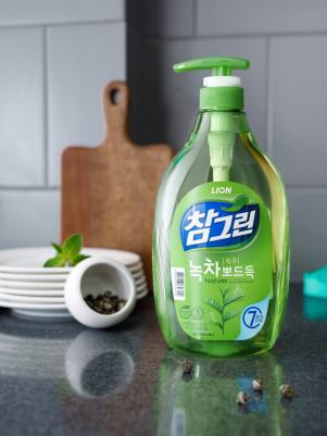 Средство для мытья посуды Chamgreen С (зеленый чай), 960 мл – фото 19