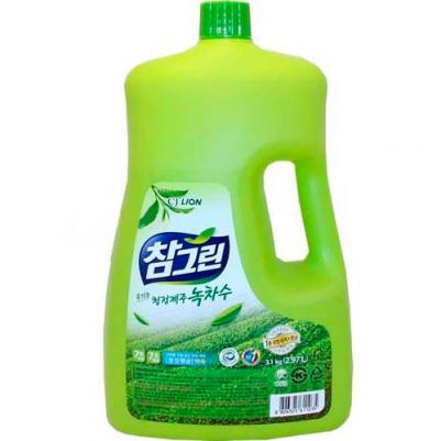Средство для мытья посуды Chamgreen (зеленый чай), 2970 мл – фото 4