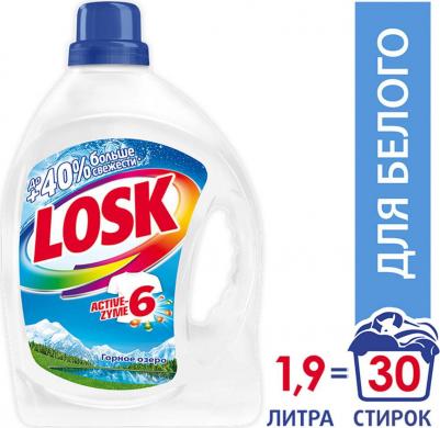 Средство для стирки жидкое автомат 1,95л "Горное озеро", гель, 2348159 – фото 1