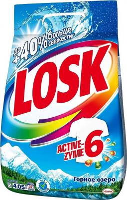 Стиральный порошок Active 6 Горное Озеро Автомат 4.05кг – фото 3