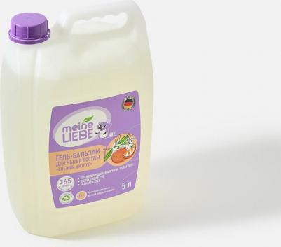ML Гель-бальзам для мытья посуды "Свежий цитрус" концентрат, 5 л – фото 1