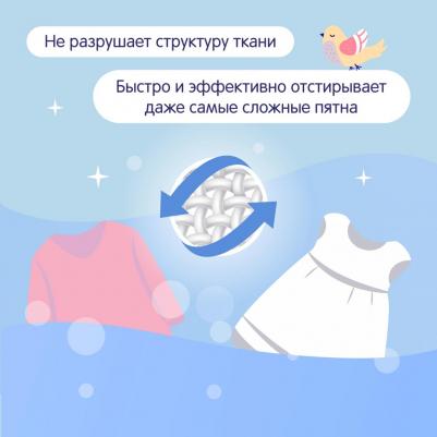 Стиральный порошок для детского белья 1 кг. Концентрат – фото 1