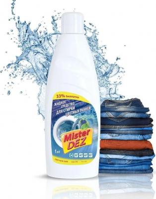 Средство для стирки цветного белья Eco-cleaning Jeans 1 л – фото 1