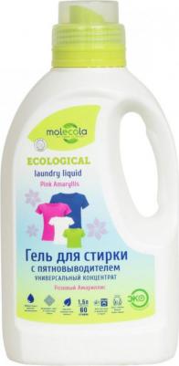 Гель для стирки Розовый амариллис концентрат с пятновыводителем, 1,5 л – фото 1