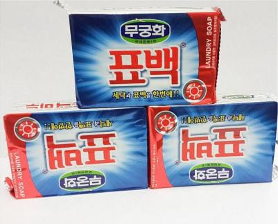 Хозяйственное мыло Laundry soap для стирки цветного и белого белья Эффект кипячения, 230г – фото 6