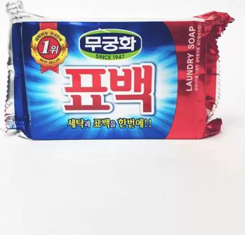 Хозяйственное мыло Laundry soap для стирки цветного и белого белья Эффект кипячения, 230г – фото 15
