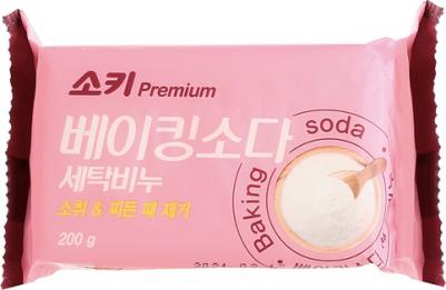 Хозяйственное мыло Premium Baking Soda отбеливающее и пятновыводящее, с содой, 200 г – фото 2