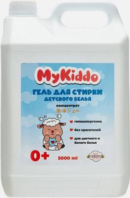 Гель для стирки 5л, для детского белья, для цветного, белого белья, концентрат