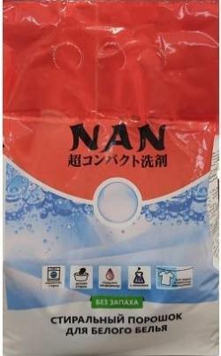 Стиральный порошок для белого белья NAN, 2400 г – фото 3
