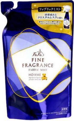 Fine fragrance HOMME Кондиционер-спрей дезодорирующий для одежды, тонкий аромат чая с бергамотом, сменная упаковка 270мл – фото 1