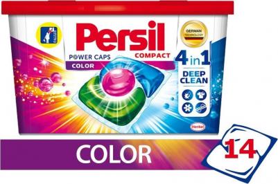 Гель-капсулы для стирки Power Caps Color 14 шт – фото 1