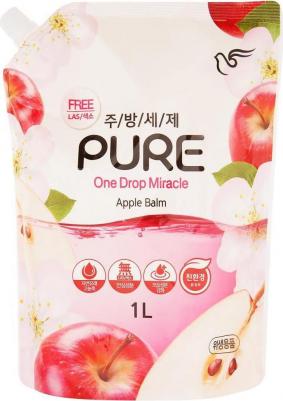 Гель для мытья посуды Пьюэ Apple Balm 1 л – фото 8