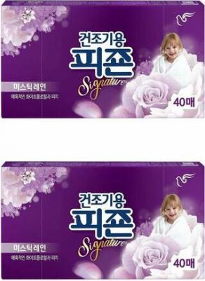 Концентрированный кондиционер для белья "Rich Perfume Mystic Rain", 40 листов – фото 7