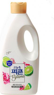 Кондиционер для белья Корея 2000 мл, с аромакапсулами Botanic Bergamot&Rose концентрированный – фото 2