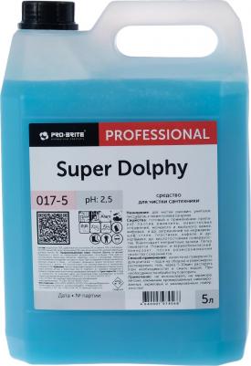 Профессиональное кислотное средство для чистки сантехники Super Dolphy 5 литров – фото 1
