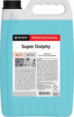 Профессиональное кислотное средство для чистки сантехники Super Dolphy 5 литров – фото 6