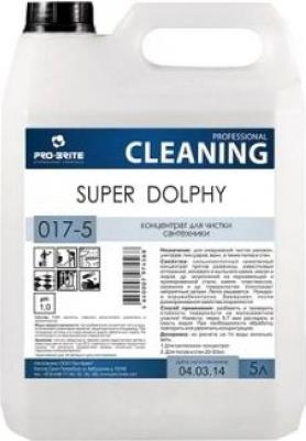 Профессиональное кислотное средство для чистки сантехники Super Dolphy 5 литров – фото 10