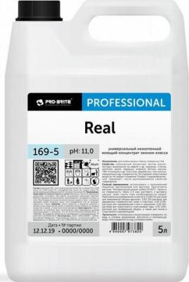 Профессиональное универсальное низкопенное моющее средство Real 5 л – фото 4
