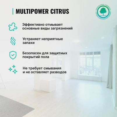 Концентрат для мытья полов Multipower цитрус 1 л – фото 7