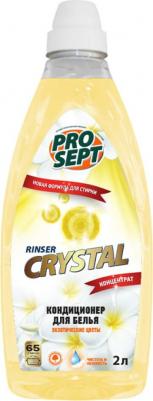 Кондиционер для белья Crystal Rinser с ароматом экзотических цветов концентрат 2 литра – фото 1