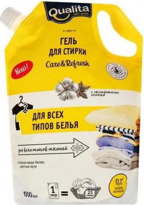 Гель для стирки универсальный без запаха запасной блок 1 л – фото 5