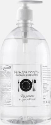 Гель для мытья посуды Биоразлагаемый гель для посуды и детских игрушек БЕЗ ЗАПАХА И КРАСИТЕЛЕЙ 1000.0