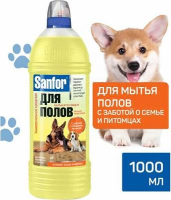 Средство чистящее Ультра блеск для мытья полов Забота о домашних питомцах 1л – фото 8