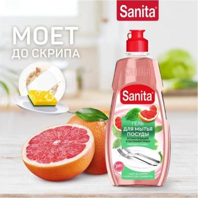 Средство для мытья посуды Грейпфрут + Мята 450г – фото 1