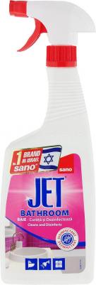 Пена чистящая для мытья ванны "Jet. Убивает 99% микробов", 750 мл – фото 2