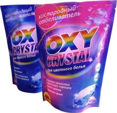 Кислородный отбеливатель для белого белья Oxy Crystal 600 г – фото 6