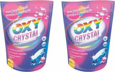 кислородный отбеливатель Oxy Crystal для цветного белья 600 г – фото 6