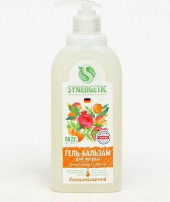 Гель-бальзам для мытья посуды и детских игрушек Сочный гранат и абрикос 500мл – фото 5