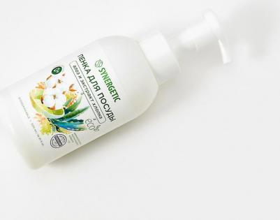 Пенка для мытья детской посуды и игрушек Алоэ и экстракт хлопка, 0.5 л – фото 6